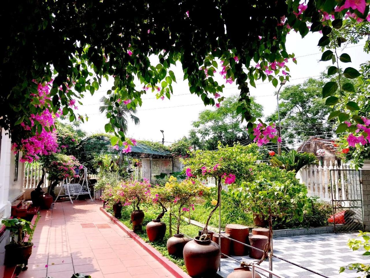 Nha Xanh Homestay ニンビン エクステリア 写真